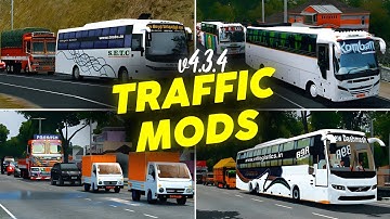 ALL RELEASED INDIAN TRAFFIC MODS V4.3.4 || BUSSID