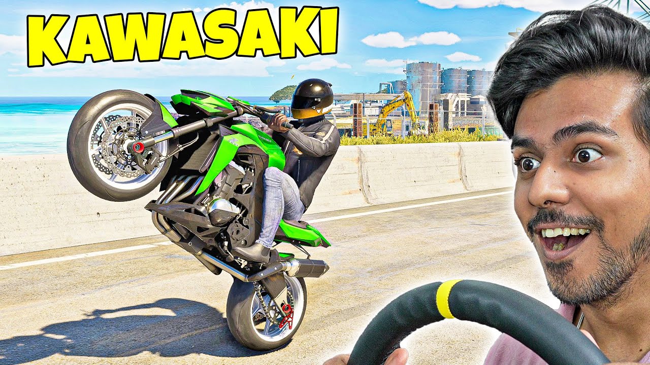 Finally Taking Delivery of my New Kawasaki Z1000 | The Crew Motorfest