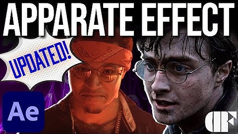 Teleporting Effect (Harry Potter Apparate Style) UPDATED! | After Effects Tutorial