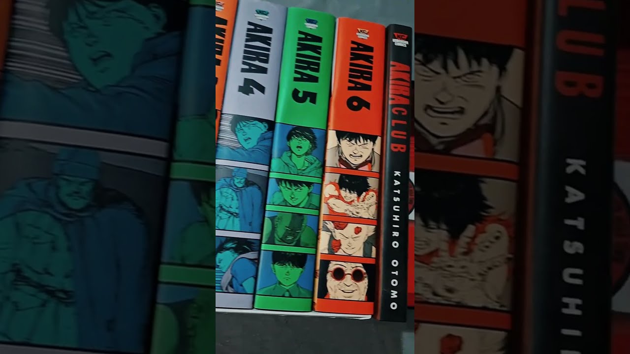 AKIRA - 35th Anniversary Box Set #akira #manga #anime - YouTube