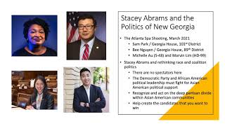 Famous Down-Payment for Real Power: Stacey Abrams, Asian Americans, and the Long Game of Coalition Politics Wealth