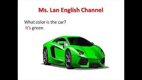 COLORS/ NÓI VỀ MÀU SẮC TRONG TIẾNG ANH RẤT DỄ