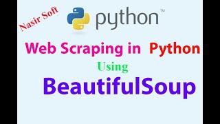 01 - Basics and Implementations | BeautifulSoup | Web Scraping Using Python