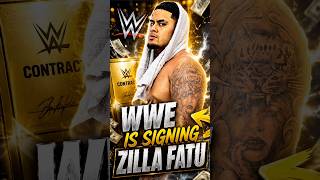 WWE IS FINALLY SIGNING ZILLA FATU!