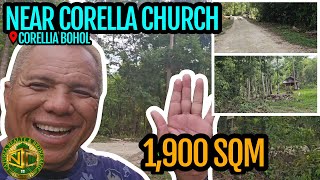 Lot for sale 1,900 sqm near church Corella Bohol 2,000/sqm