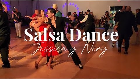 Nery Garcia & Jessica Quiles Salsa Social Dance
