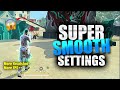 Ultra smooth & More headshot settings⚙️😱🇧🇷#freefire