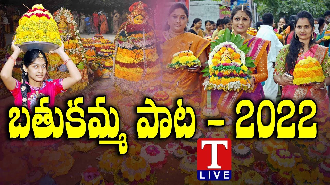 T News Bathukamma Song 2022  T News Special Song