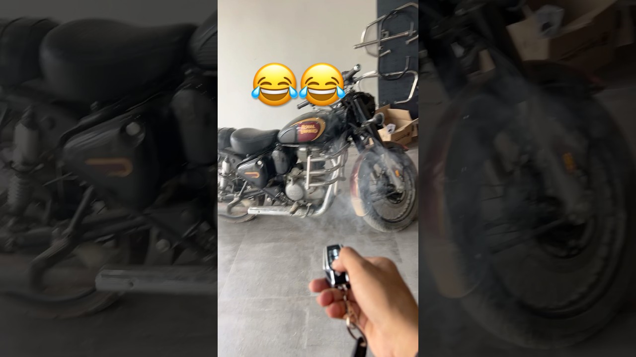 Royal Enfield Remote control and start 