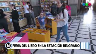 Feria del Libro en la Estación Belgrano