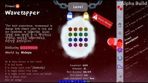 (SEIZURE WARNING) [ADOFAI Custom Speed Trial] Frums - Wavetapper