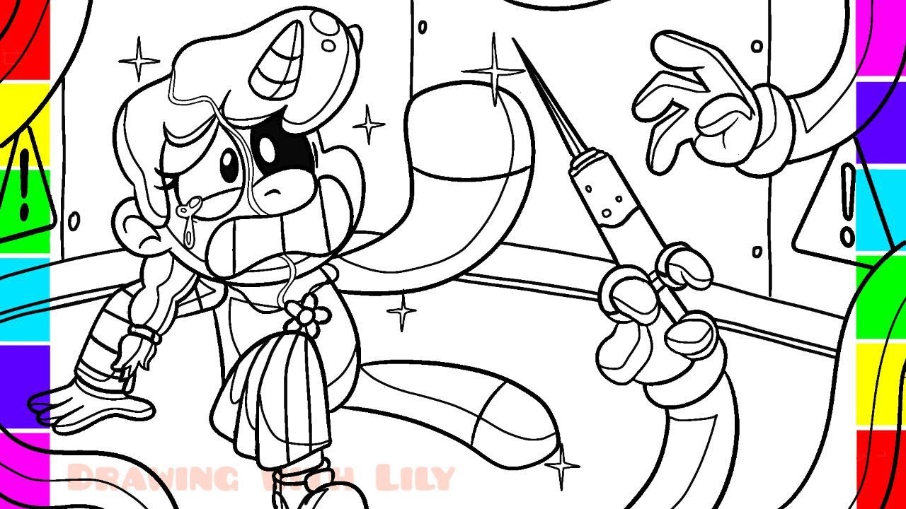 How to Color - CRAFTYCORN SAD STORY ORIGIN! Poppy Playtime 3 - New ...