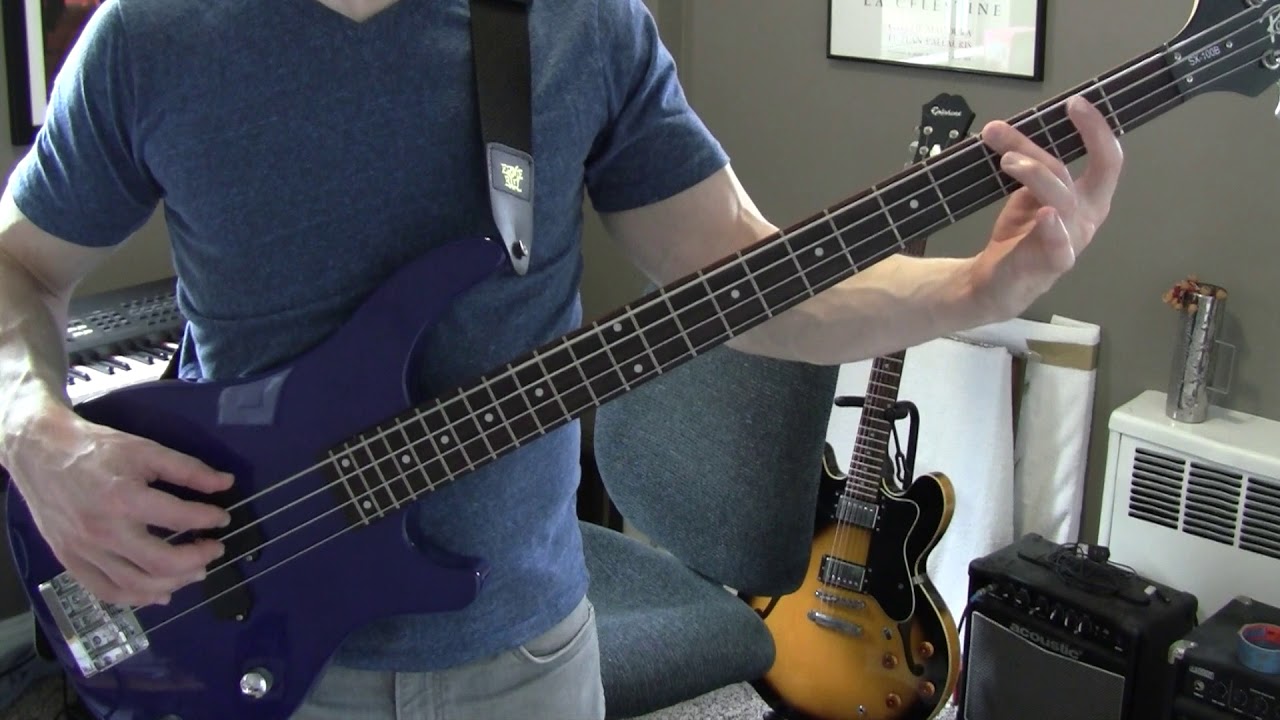 Ain't No Mountain High Enough Bass Lesson - YouTube