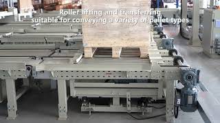 Pallet Chain Roller Conveyor, Turntable Conveyor, Motorized Roller Conveyor