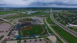 Memorial Stadium Haymarket Park Aerial Lincoln, NE