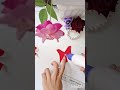 how to make a easy paper bow #papercraft #bow