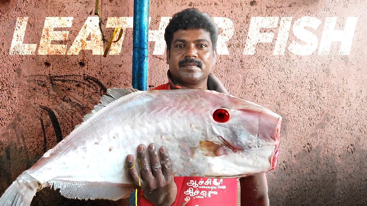 AMAZING LEATHER JACKET FISH SUPER MASTER CUTTING SKILLS🔥 #seafood # ...