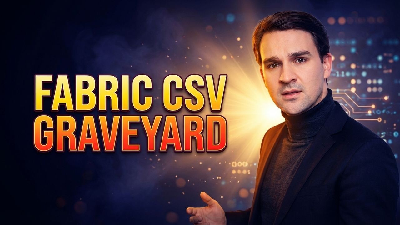 Stop Turning Fabric Into a CSV Graveyard 🚀 Stop Turning Fabric Into a CSV Graveyard 🚀