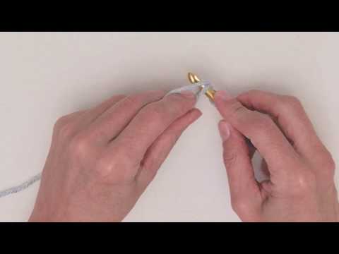 how to work a half double crochet (hdc) in your starting chain
