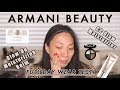 ARMANI BEAUTY - Full Day Wear Test of Glow-On Moisturizing Balm and CC Moisturizing Cream