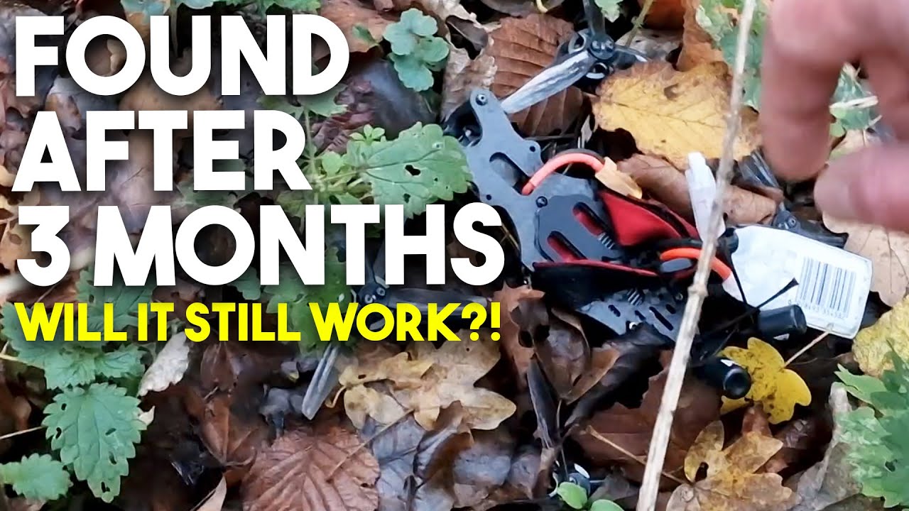 DRONE STUCK IN TREE FOR 3 MONTHS FINALLY FALLS DOWN! WILL IT STILL WORK