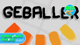 AMAZING Single Screen Arcade Bullet Hell Dodge 'em Up // Let's Play Geballer