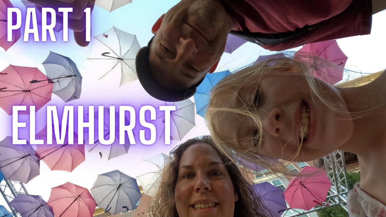 Escape to the Colorful Elmhurst Umbrella Sky Wonderland! Part 1 YouTube