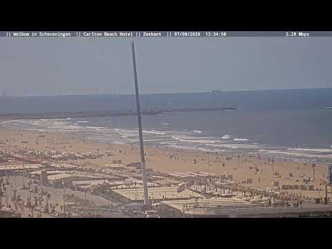 Scheveningen Beach & Pier Live Camera — The Hague, South Holland live camera thumbnail