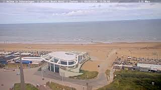 Live Scheveningen Noord Boulevard en Beach Camera