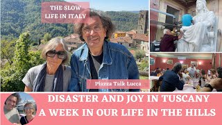 DISASTER AND JOY IN TUSCANY| A WEEK IN OUR LIFE IN THE TUSCAN HILLS | 8 TON MARBLE BLOCK by Piazza Talk Lucca - Enzo & Celia 913 views 7 months ago 16 minutes