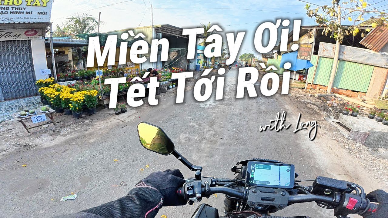 Phượt Tiền Giang Cận Tết | Ven Sông Tiền | Miền Tây Rộn Ràng