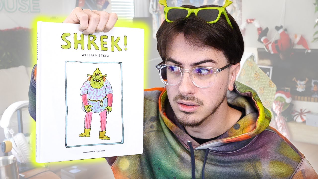 JE DÉCOUVRE LE LIVRE ORIGINAL DE SHREK