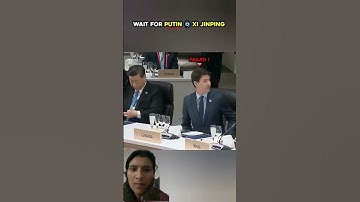Xi jinping’s Aura 💂🏻‍♀️ with putin 🔥vs silence With Trudeau 😠#shorts #xijinping #putin
