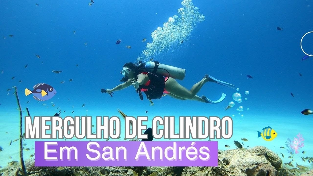 Como é o mergulho de cilindro em San Andrés - Colômbia