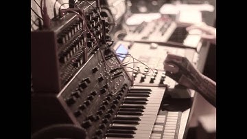 synth jam with ms20 mini mpc renaissance minibrute ands doepfer dark energy