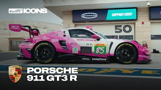 The Pink Porsche 911 Gt3R Driven By Iron Dames Dreams Wec Icons