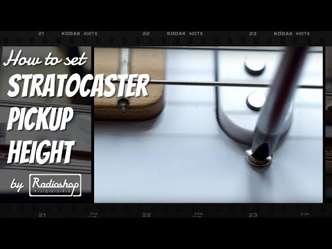 How To Set Stratocaster Pickup Height