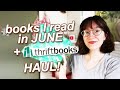 What i read in june and a thrift books romance haul 