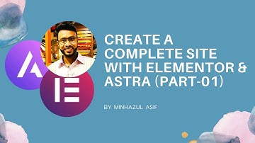 (Part-01)Create a complete site with elementor & astra(Care International) - CMBD-70