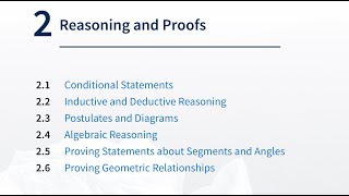Module 2. Reasoning and Proof