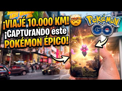 I TRAVELED 10,000 KM TO CAPTURE this POKÉMON in an EPIC location 🤯