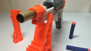 Nerf Sharpfire Mod - The Easiest Brass Breech Ever! | Walcom S7