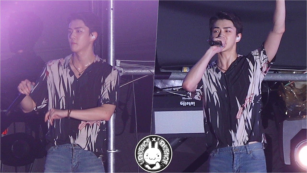 180623 엑소 세훈 직캠 '부메랑(Boomerang)' EXO SEHUN Focus Fancam @롯데패밀리콘서트 (LOTTE FAMILY) By 벤뎅이