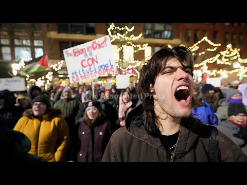Protesters rally in Portland demanding 'ICE out of Maine'