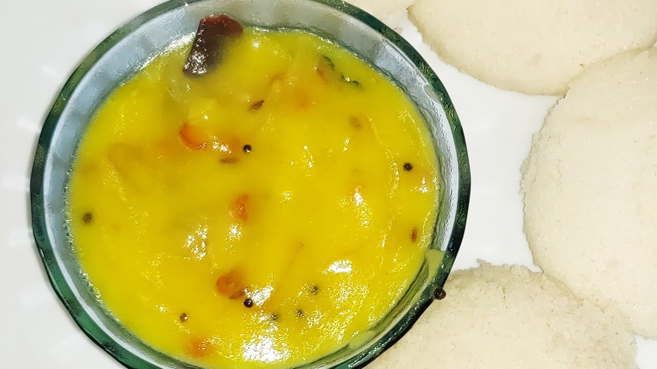 Bombay chutney chutney for idly, dosa, puri, chapathi YouTube