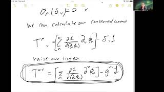 6.4 Stress Energy Tensor