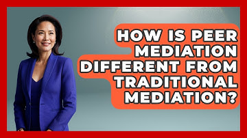 How Is Peer Mediation Different From Traditional Mediation? - High School Toolkit