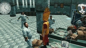 Asylum workers get addicted to T - Pose (Bully)