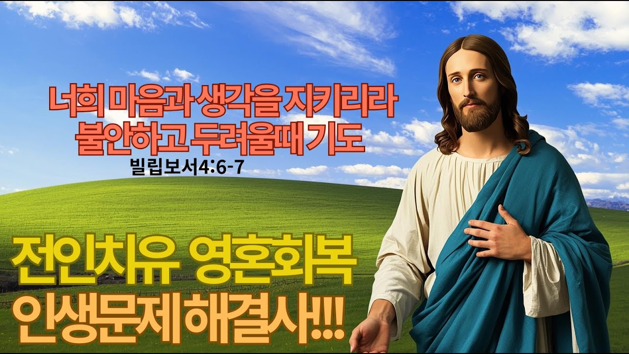 불안하고 두려울 때, 이 기도를 들으세요