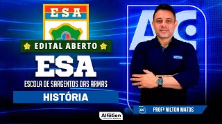 Concurso ESA 2023 - Revisão Intensiva - Historia | Alfacon